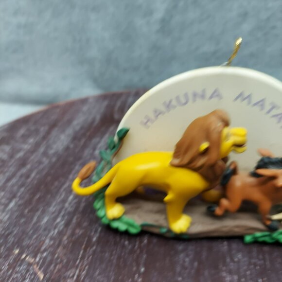 Hakuna Matata Lion King Characters Collectible Display Ornament - Picture 2 of 8